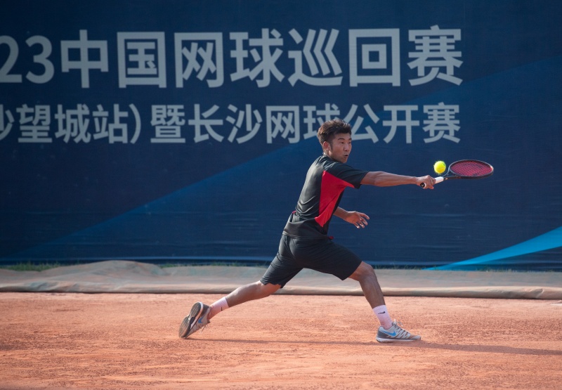 2023中国网球巡回赛（长沙望城站）暨长沙网球公开赛圆满落幕。邹麟摄