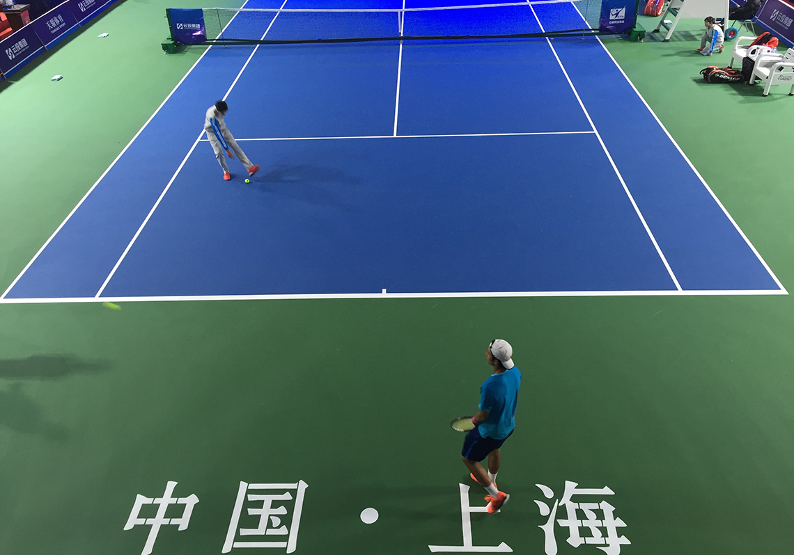 GURU大师丙烯酸网球场