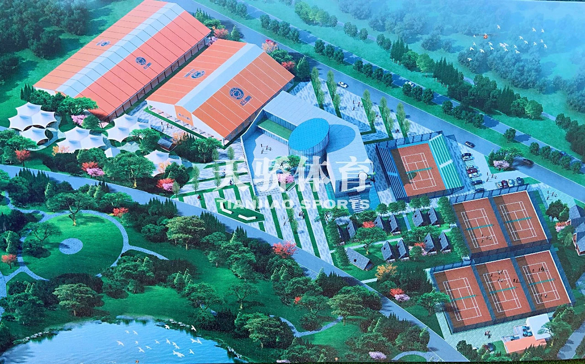 长沙月亮岛法网罗兰加洛斯红土网球公园