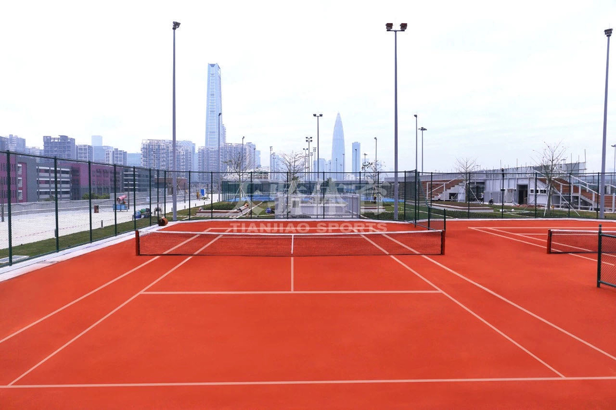 深圳湾红土网球场