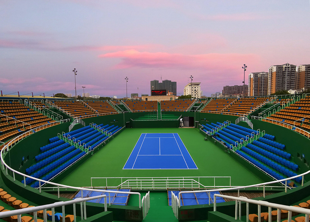 湖北京山文峰网球场