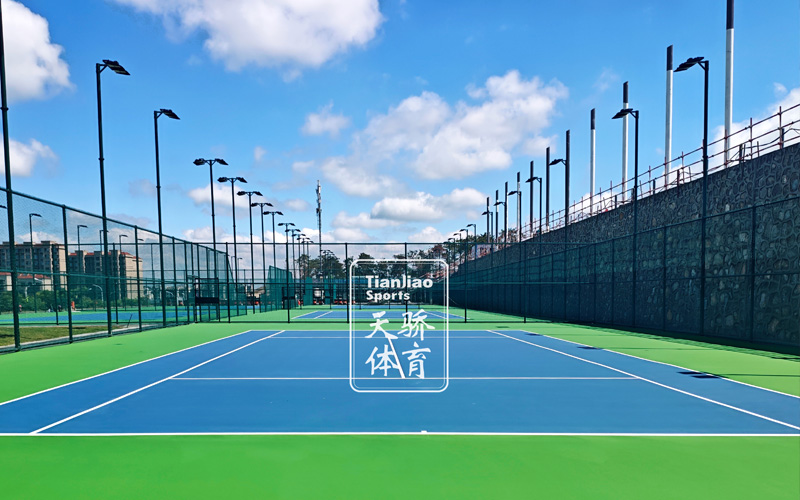 天骄体育匠心打造 襄阳文旅体育公园首批网球场精彩亮相